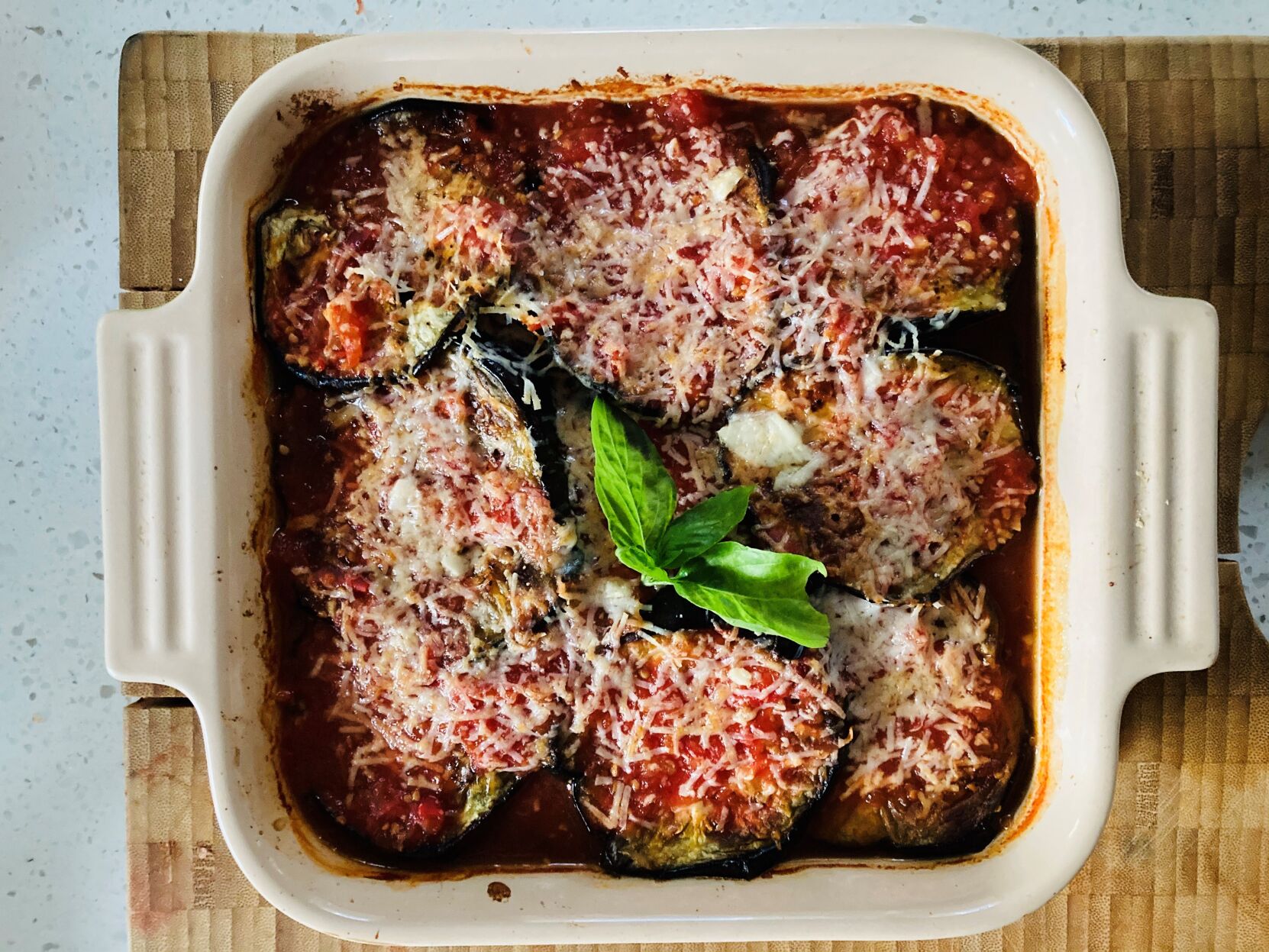 Eggplant parm riff